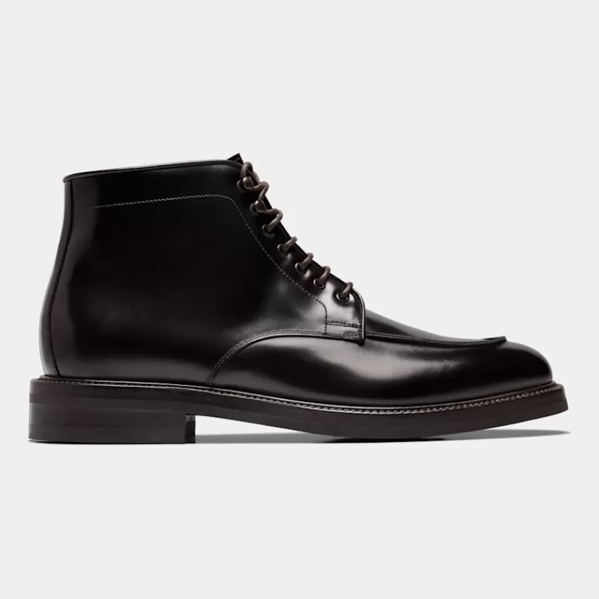 Suitsupply Boots Braun Geschnürt Aus Italienisches Kalbsleder | Deutschland Sale