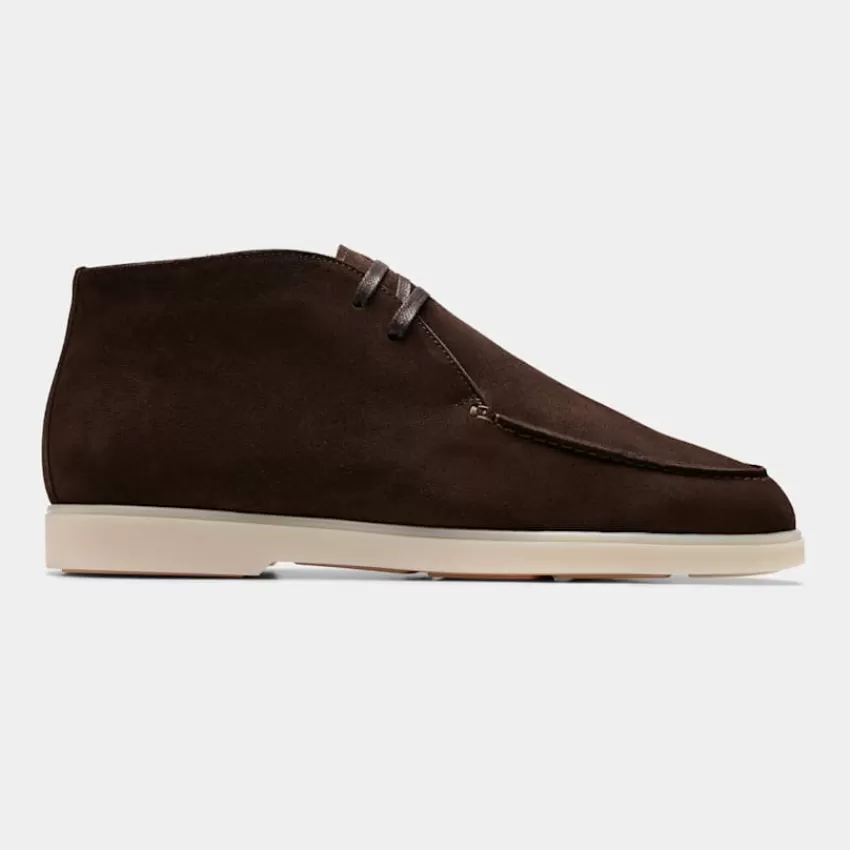 Suitsupply Chukka Boot Braun Aus Kalbsvelours | Deutschland Fashion