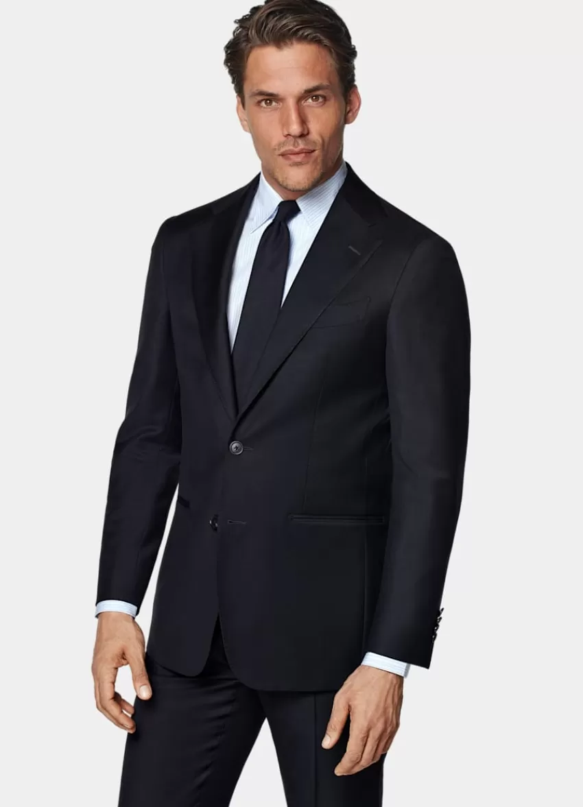 Suitsupply Custom Made Maßanzug Dunkelblau Aus Pure S130er Schurwolle | Deutschland Best