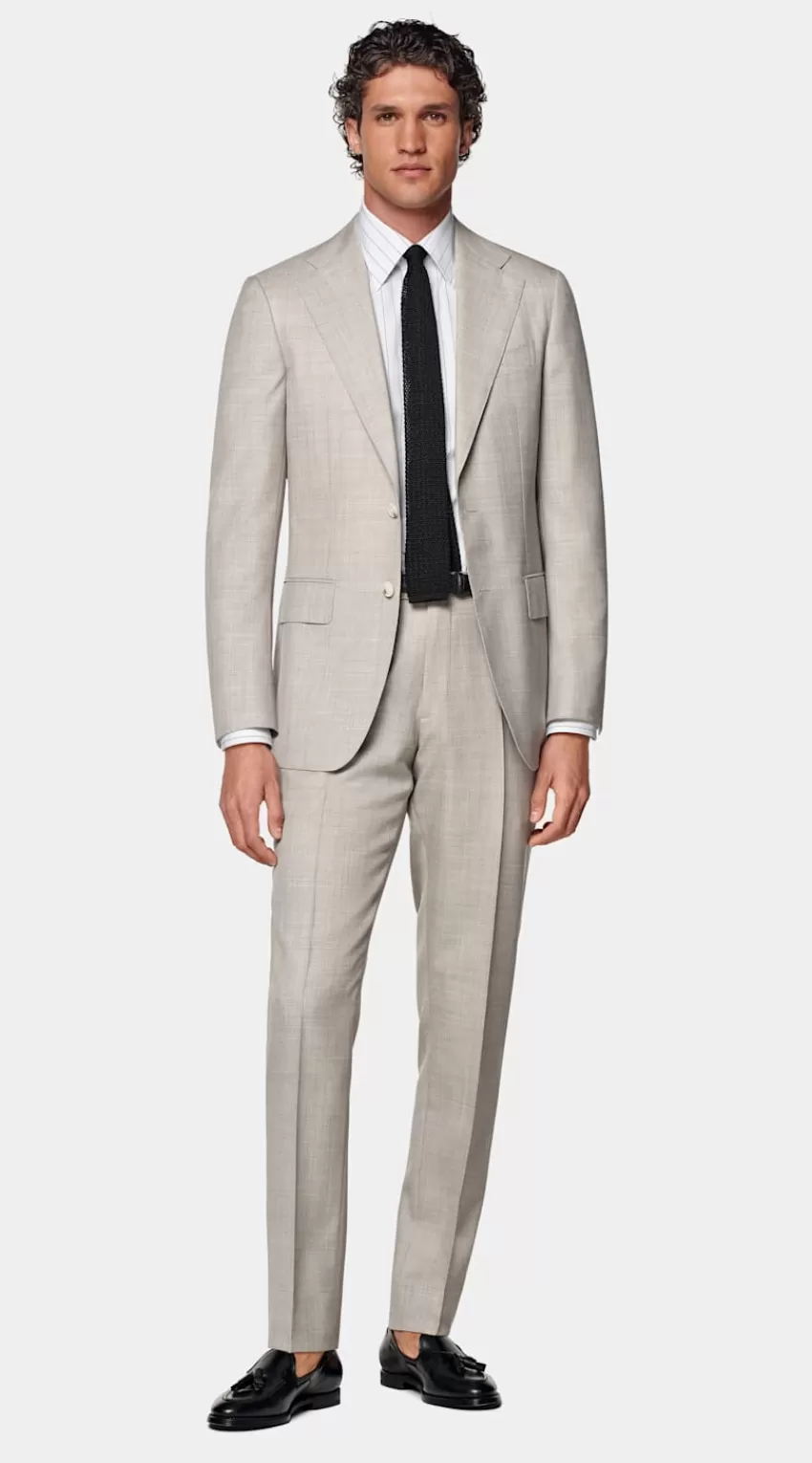 Suitsupply Custom Made Maßanzug Hellbraun Aus Pure Tropical Schurwolle | Deutschland Cheap