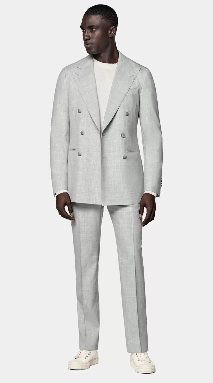 Suitsupply Custom Made Maßanzug Hellgrau Aus Pure S120er Tropical Schurwolle | Deutschland Best Sale
