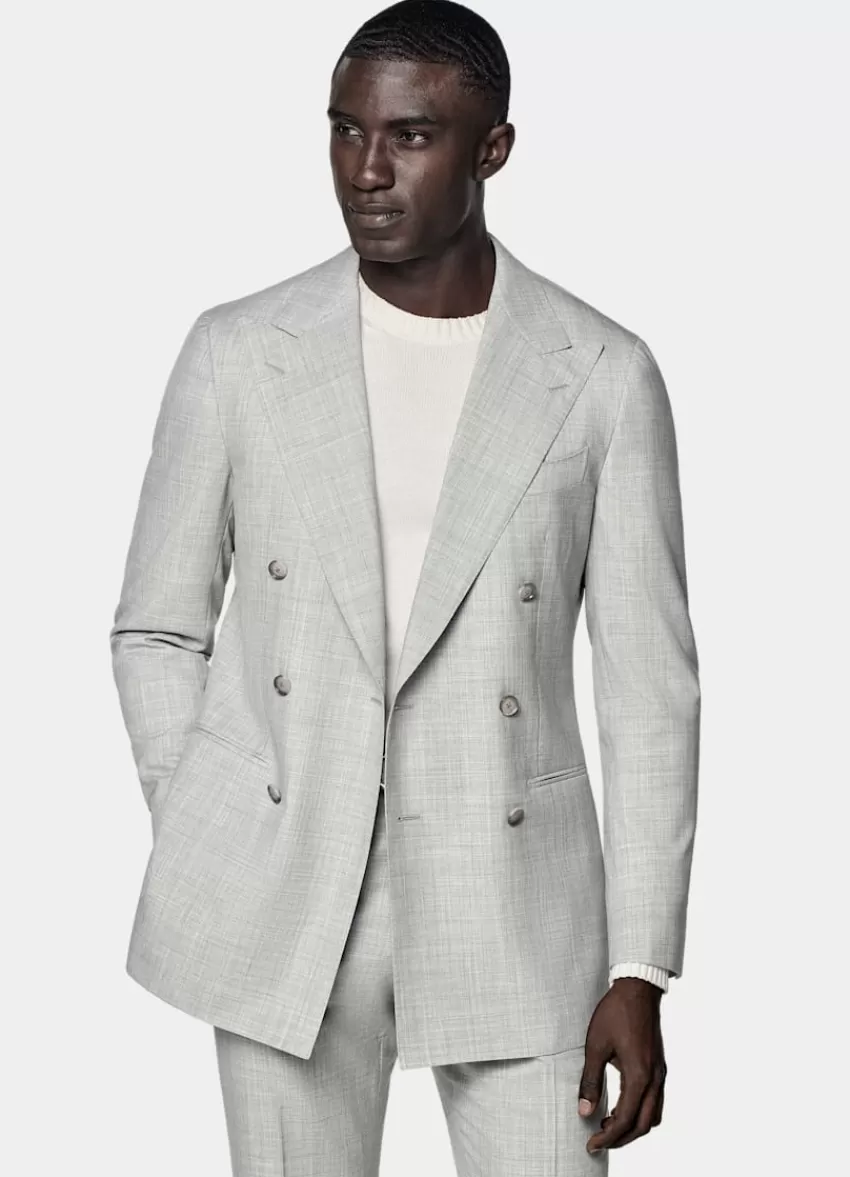 Suitsupply Custom Made Maßanzug Hellgrau Aus Pure S120er Tropical Schurwolle | Deutschland Best Sale