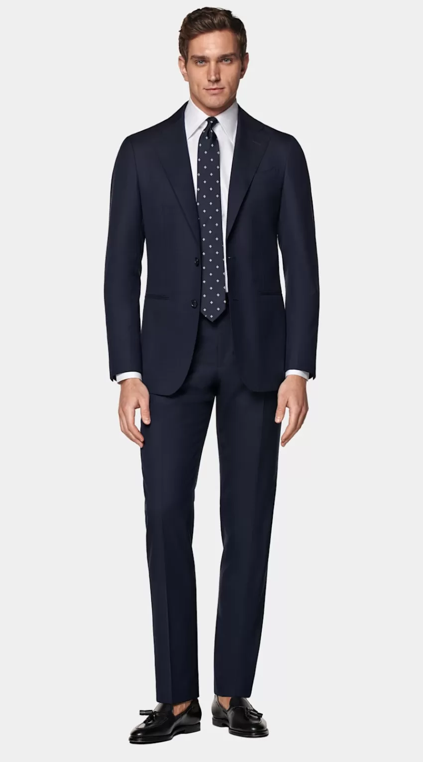 Suitsupply Custom Made Maßanzug In Navy Aus Pure S120er Tropical Schurwolle | Deutschland Best