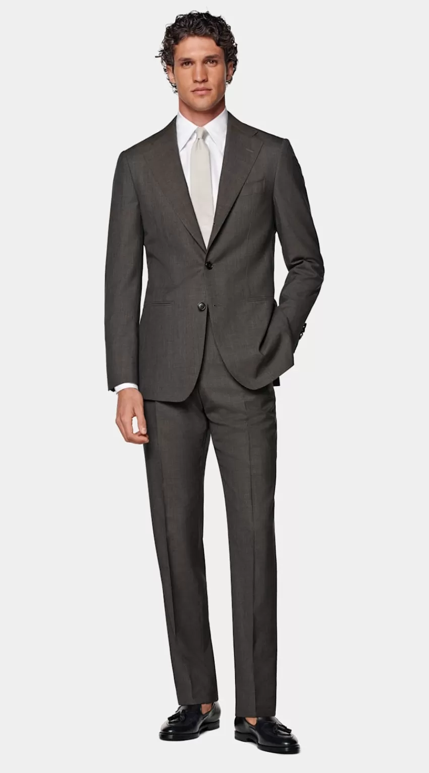 Suitsupply Custom Made Maßanzug Mittelbraun Aus Pure S120er Tropical Schurwolle | Deutschland Flash Sale