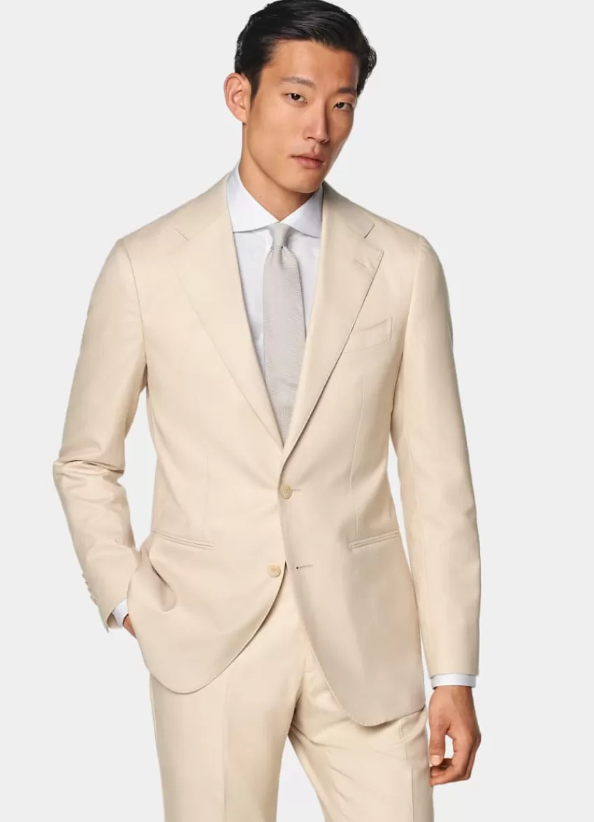 Suitsupply Custom Made Maßanzug Sand Aus Pure S180er Schurwolle | Deutschland Cheap