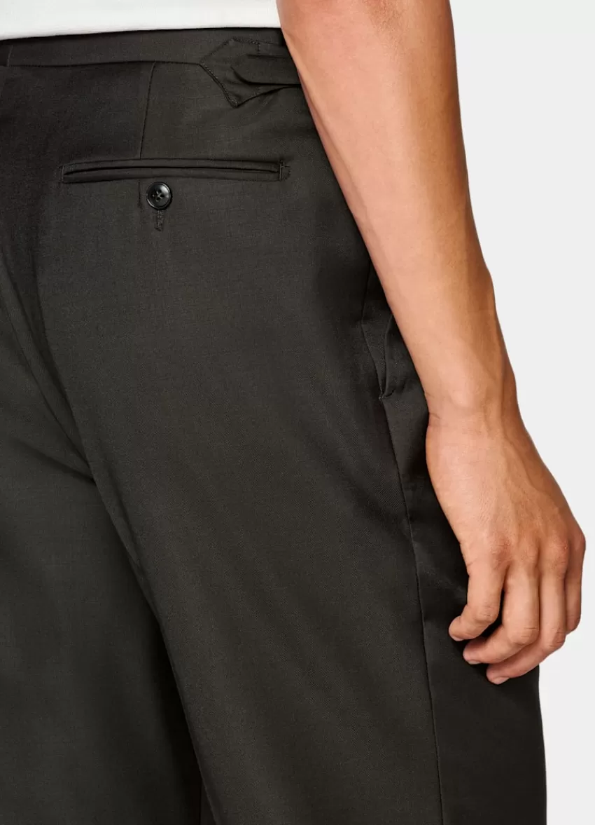 Suitsupply Havana Anzug Dunkelbraun Tailored Fit Aus Pure S110er Schurwolle | Deutschland Cheap