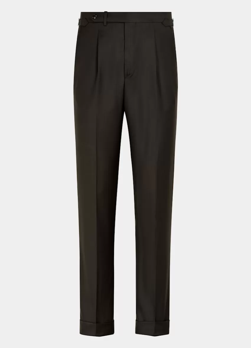 Suitsupply Havana Anzug Dunkelbraun Tailored Fit Aus Pure S110er Schurwolle | Deutschland Cheap