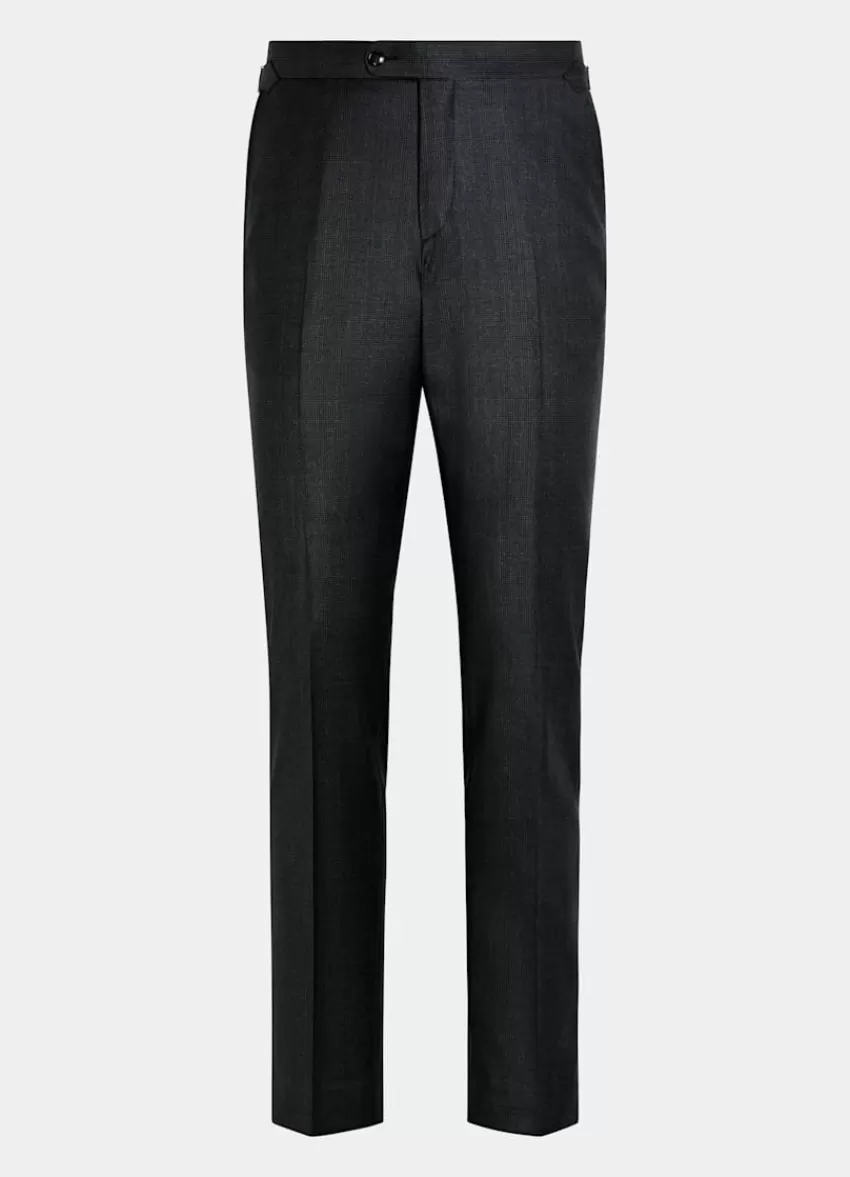 Suitsupply Havana Anzug Dunkelgrau Kariert Tailored Fit Aus Pure S110er Schurwolle | Deutschland Hot