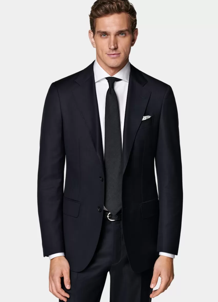 Suitsupply Havana Anzug Navy Tailored Fit Aus Pure S110er Schurwolle | Deutschland Best Sale