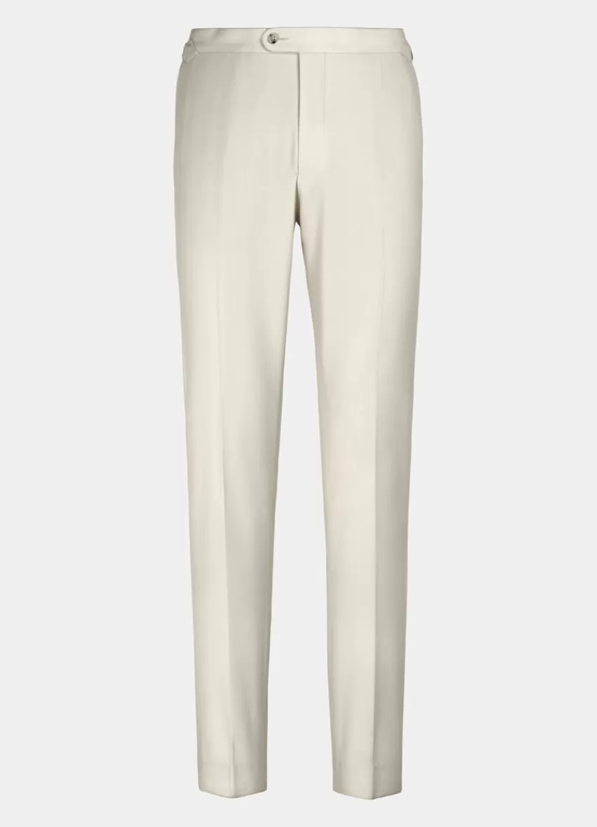 Suitsupply Havana Anzug Off-white Tailored Fit Aus Circular Schurwolle-Flanell | Deutschland Best Sale