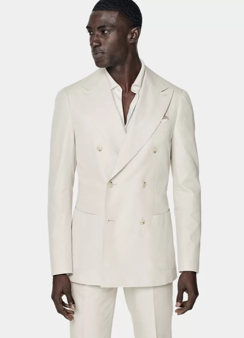 Suitsupply Havana Anzug Sand Tailored Fit Aus Reine Baumwolle | Deutschland Outlet