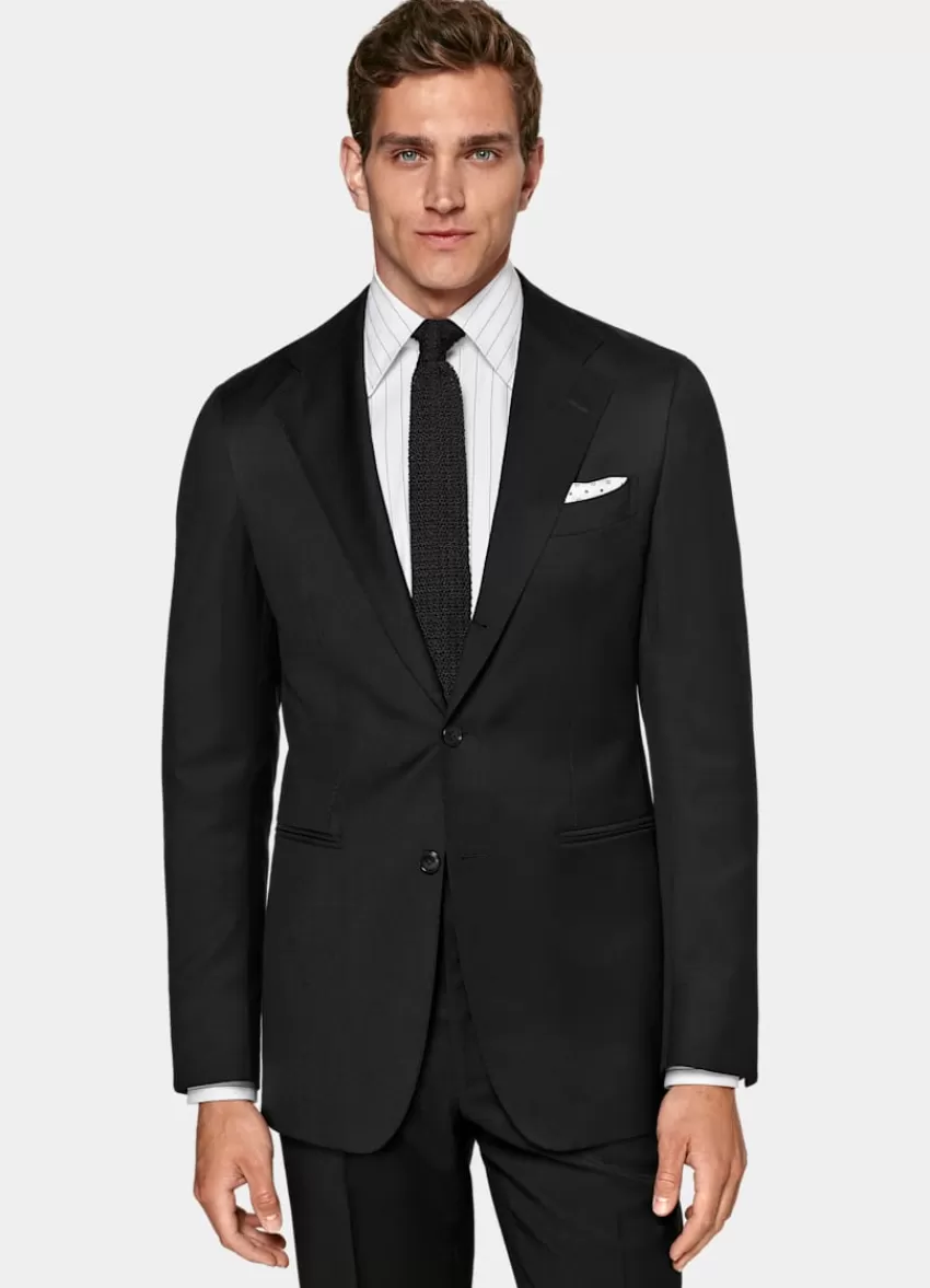 Suitsupply Havana Perennial Anzug Schwarz Tailored Fit Aus Pure S110er Schurwolle | Deutschland Online