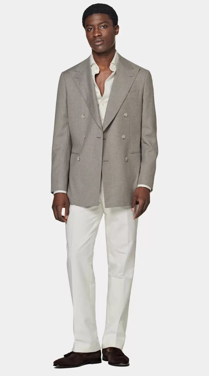 Suitsupply Havana Sakko Hellbraun Tailored Fit Aus Wolle Kaschmir | Deutschland Sale