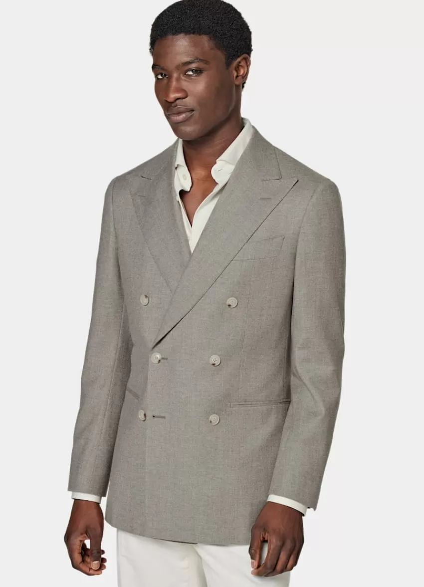 Suitsupply Havana Sakko Hellbraun Tailored Fit Aus Wolle Kaschmir | Deutschland Sale