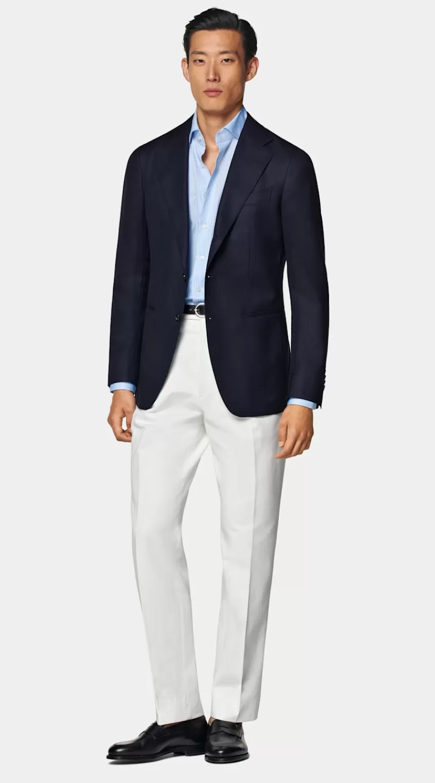 Suitsupply Havana Sakko Navy Tailored Fit Aus Pure Schurwolle | Deutschland Cheap