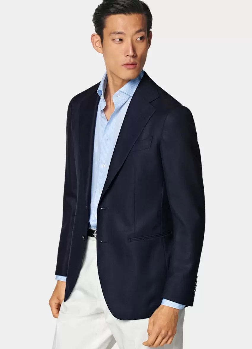 Suitsupply Havana Sakko Navy Tailored Fit Aus Pure Schurwolle | Deutschland Cheap
