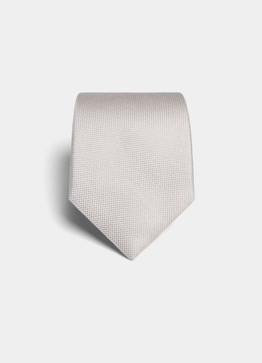 Suitsupply Krawatte Hellbraun Aus Reine Seide | Deutschland Sale