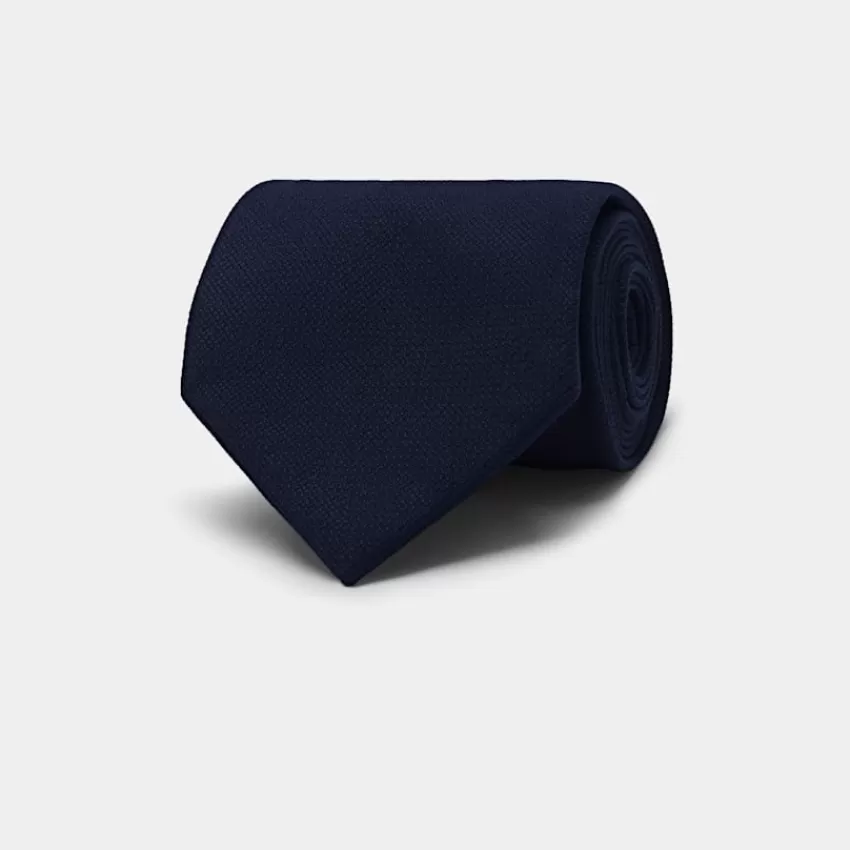 Suitsupply Krawatte Navy Aus Pure Schurwolle | Deutschland Cheap