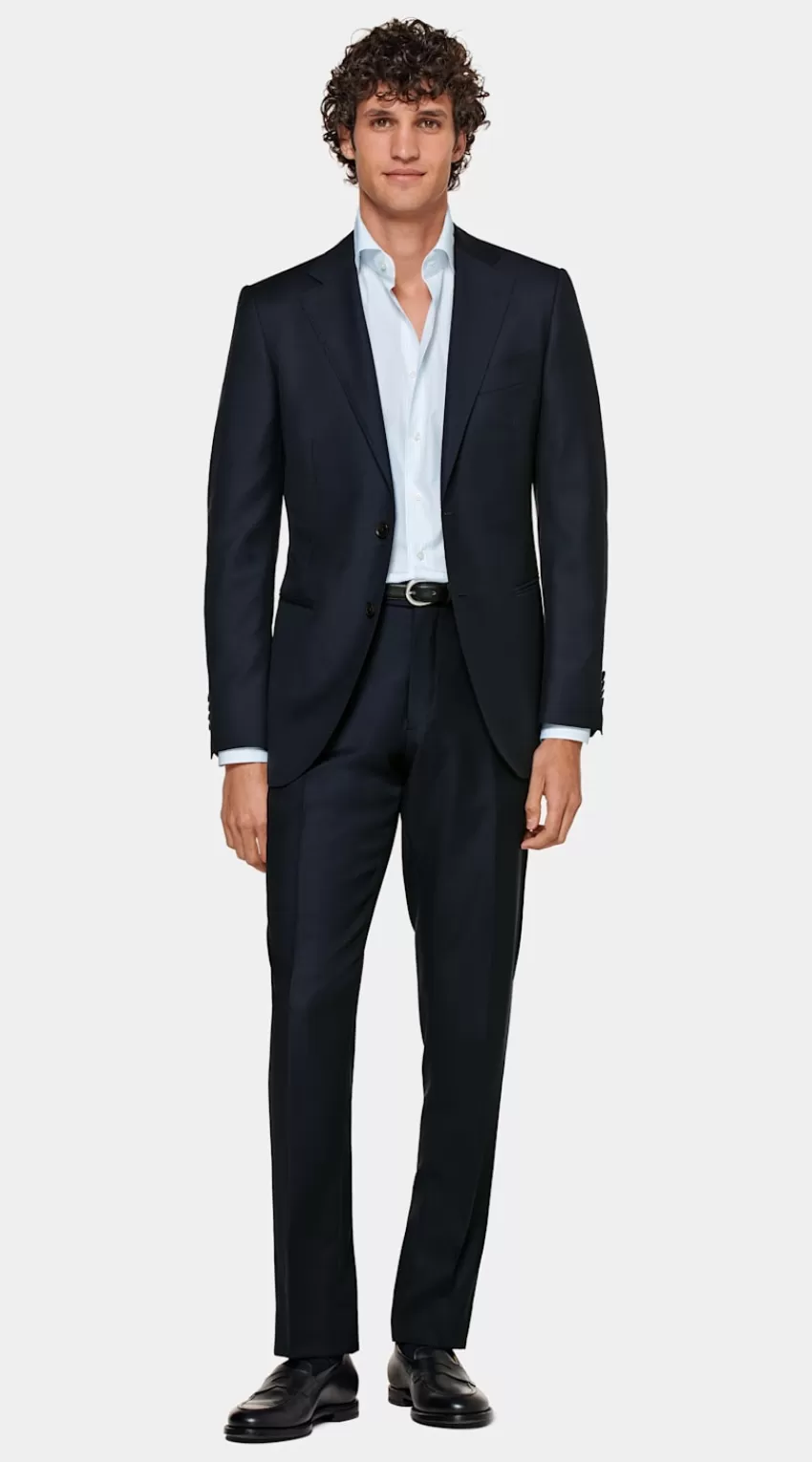 Suitsupply Lazio Anzug Navy Tailored Fit Aus Pure S110er Schurwolle | Deutschland Cheap