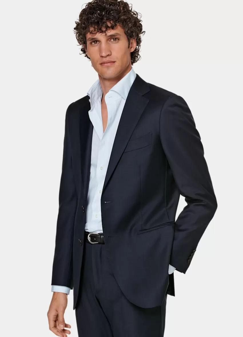 Suitsupply Lazio Anzug Navy Tailored Fit Aus Pure S110er Schurwolle | Deutschland Cheap