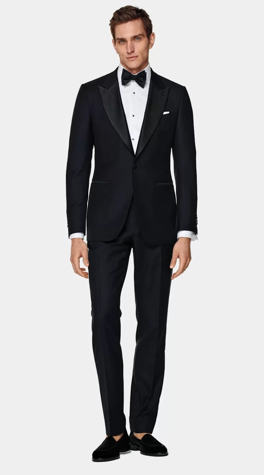 Suitsupply Lazio Smoking Navy Tailored Fit Aus Pure S110er Schurwolle | Deutschland Sale