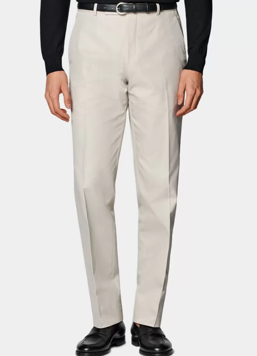 Suitsupply Milano Hose Sand Straight Leg Aus Reine Baumwolle | Deutschland Flash Sale