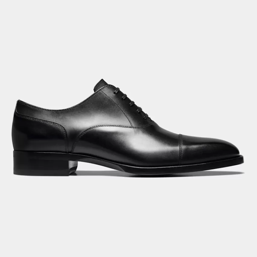 Suitsupply Oxford Schwarz Aus Italienisches Kalbsleder | Deutschland New