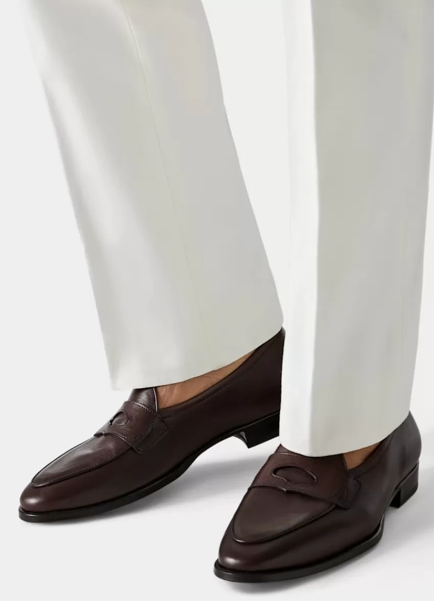 Suitsupply Penny Loafer Braun Aus Italienisches Kalbsleder | Deutschland Flash Sale