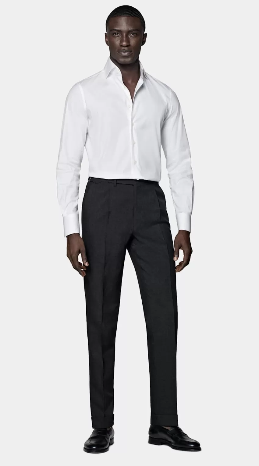 Suitsupply Popeline-Hemd Weiß In Extra Slim Fit Aus Stretch-Baumwolle Polyamid | Deutschland Best