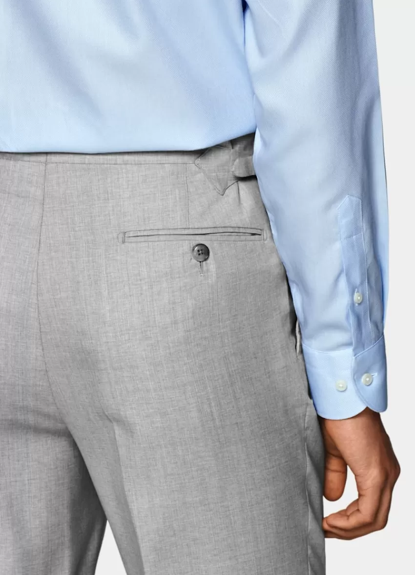 Suitsupply Royal Oxford Hemd Hellblau In Slim Fit Aus Pure Traveller Baumwolle | Deutschland Outlet