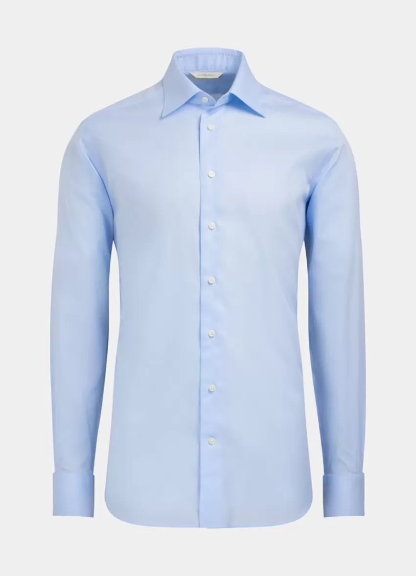Suitsupply Royal Oxford Hemd Hellblau In Slim Fit Aus Pure Traveller Baumwolle | Deutschland Outlet