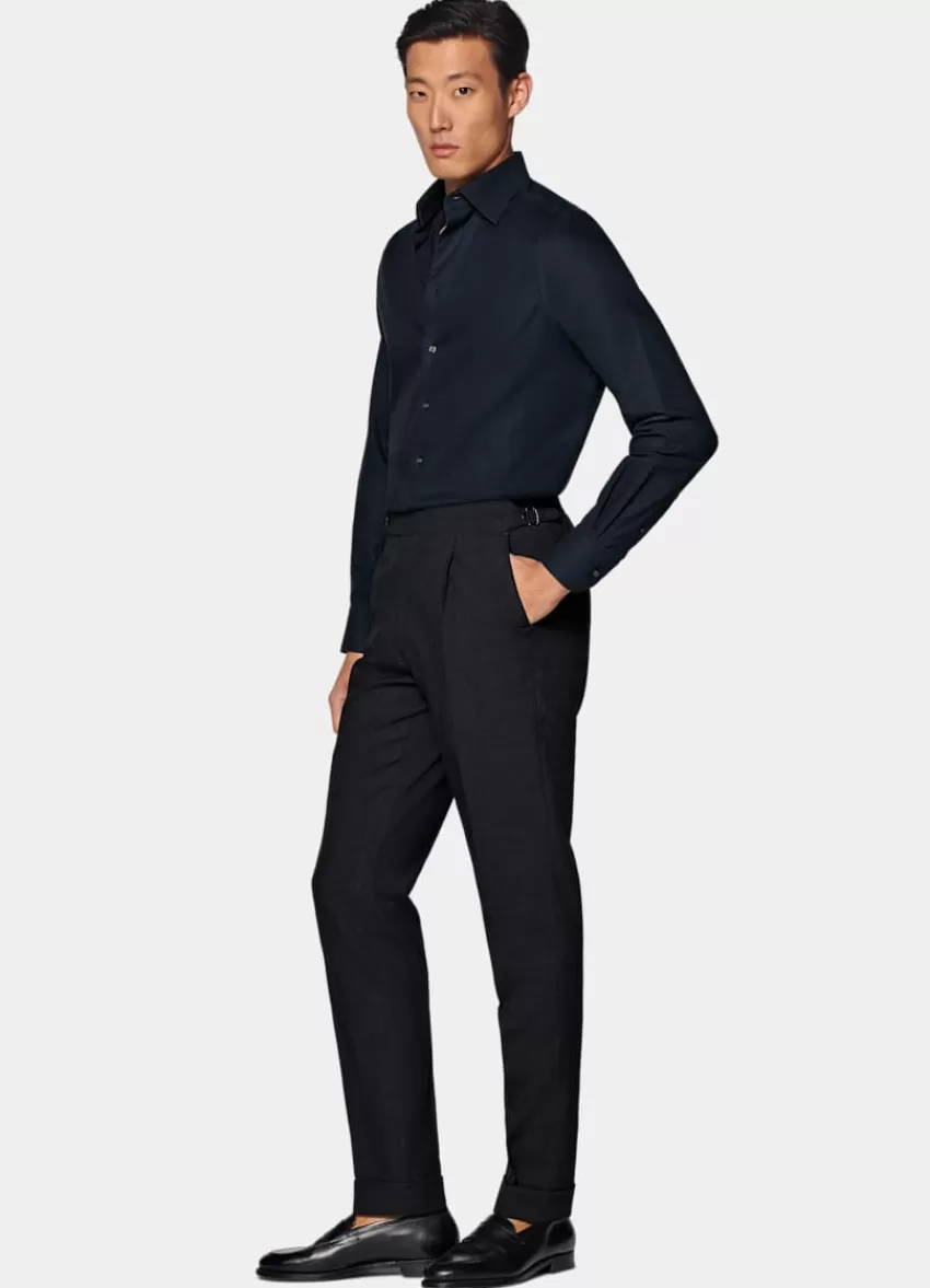 Suitsupply Royal Oxford Hemd Navy In Slim Fit Aus Pima-Baumwolle Traveller | Deutschland Sale