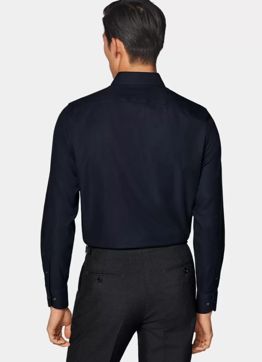 Suitsupply Royal Oxford Hemd Navy In Slim Fit Aus Pima-Baumwolle Traveller | Deutschland Sale