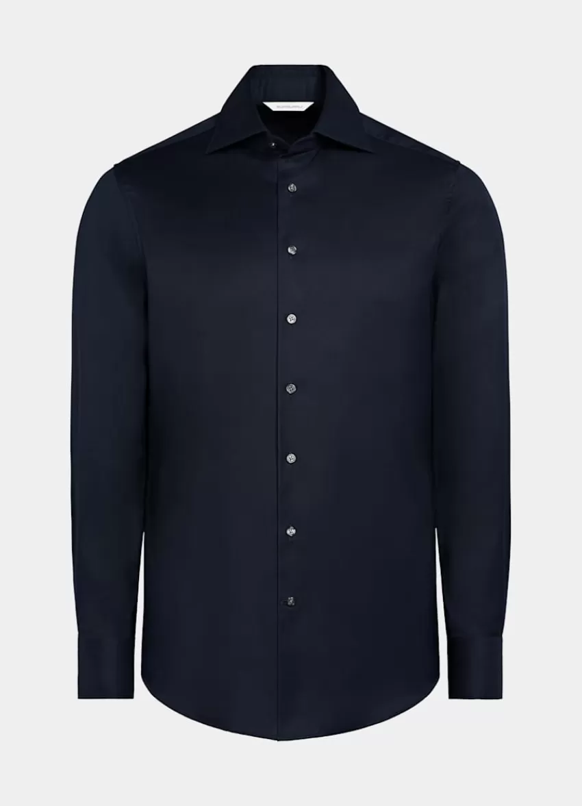 Suitsupply Royal Oxford Hemd Navy In Slim Fit Aus Pima-Baumwolle Traveller | Deutschland Sale