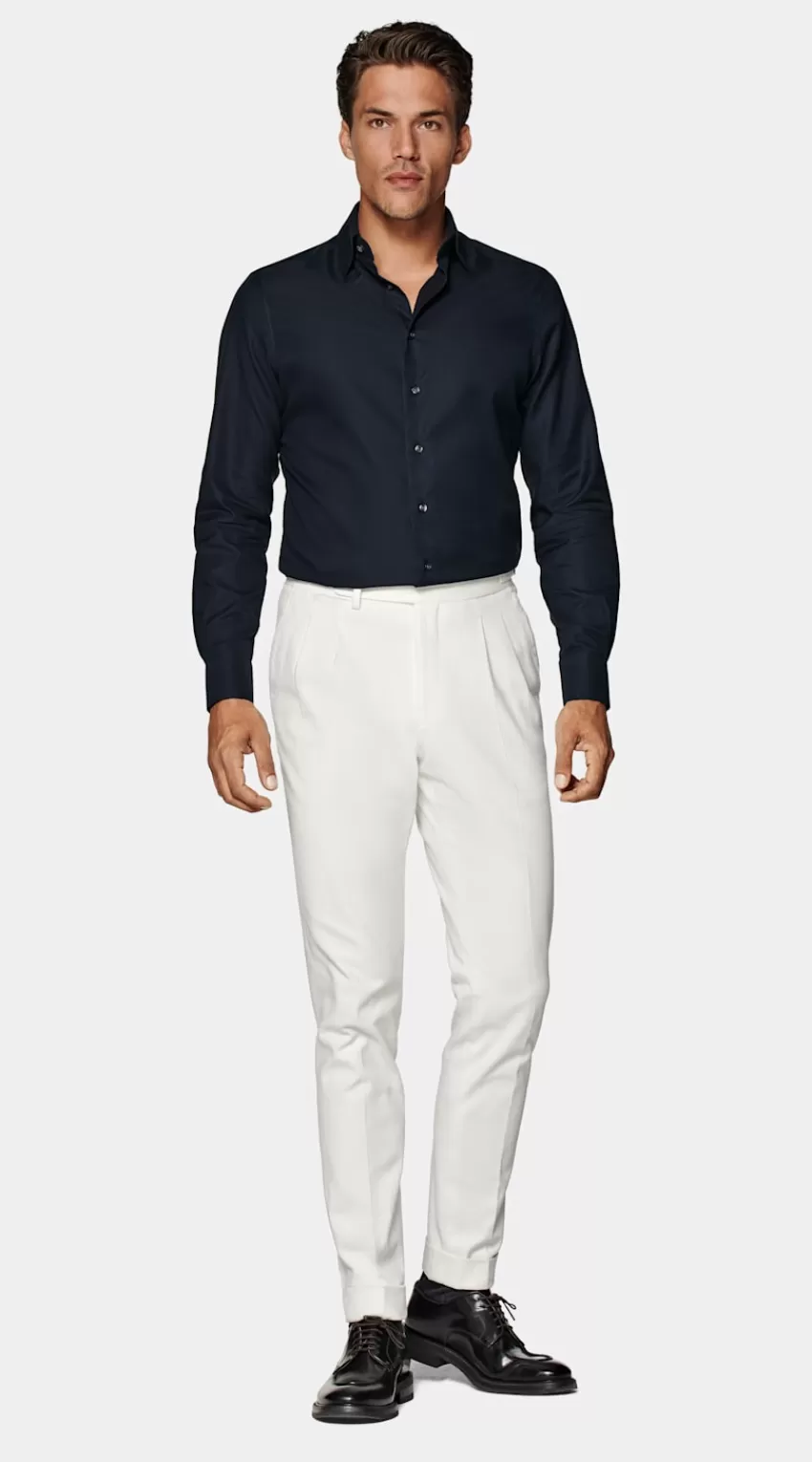 Suitsupply Royal Oxford Hemd Navy In Slim Fit Aus Pure Traveller Baumwolle | Deutschland Cheap