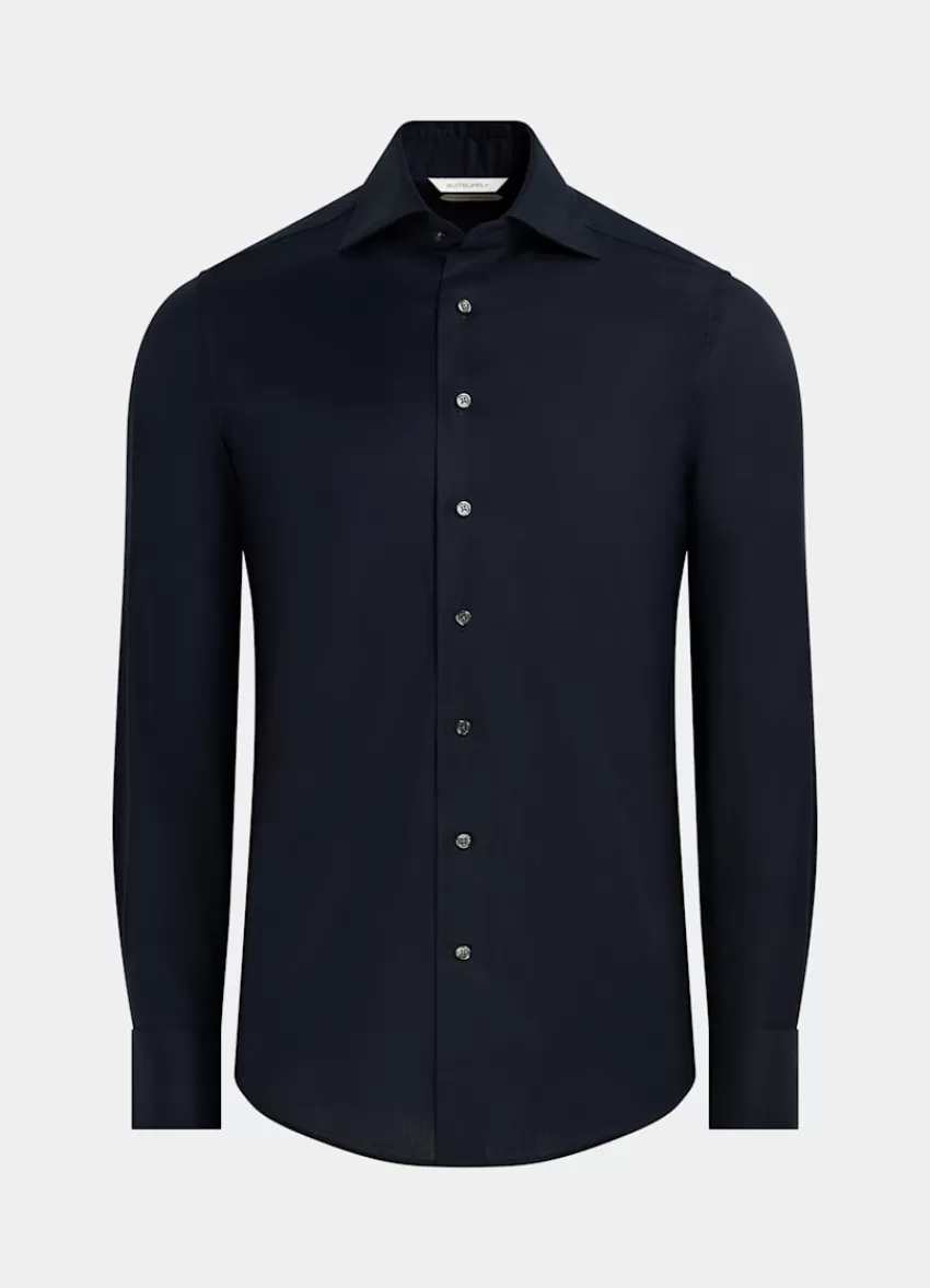 Suitsupply Royal Oxford Hemd Navy In Slim Fit Aus Pure Traveller Baumwolle | Deutschland Cheap