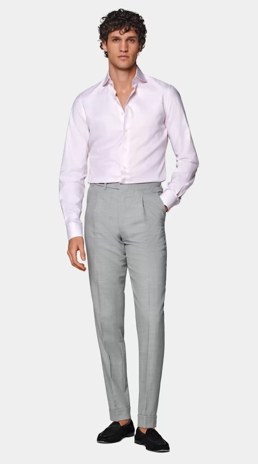 Suitsupply Royal Oxford Hemd Pink Slim Fit Aus Ägyptische Baumwolle | Deutschland Clearance