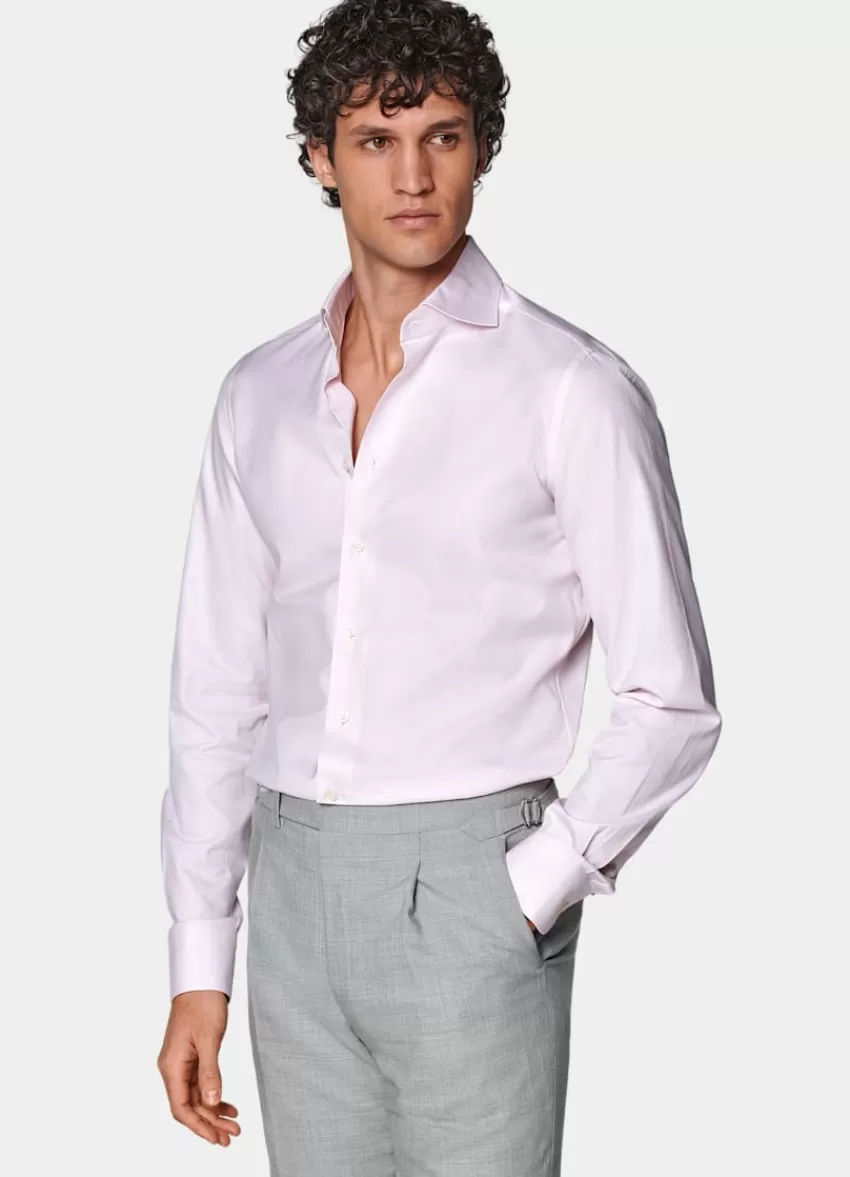 Suitsupply Royal Oxford Hemd Pink Slim Fit Aus Ägyptische Baumwolle | Deutschland Clearance