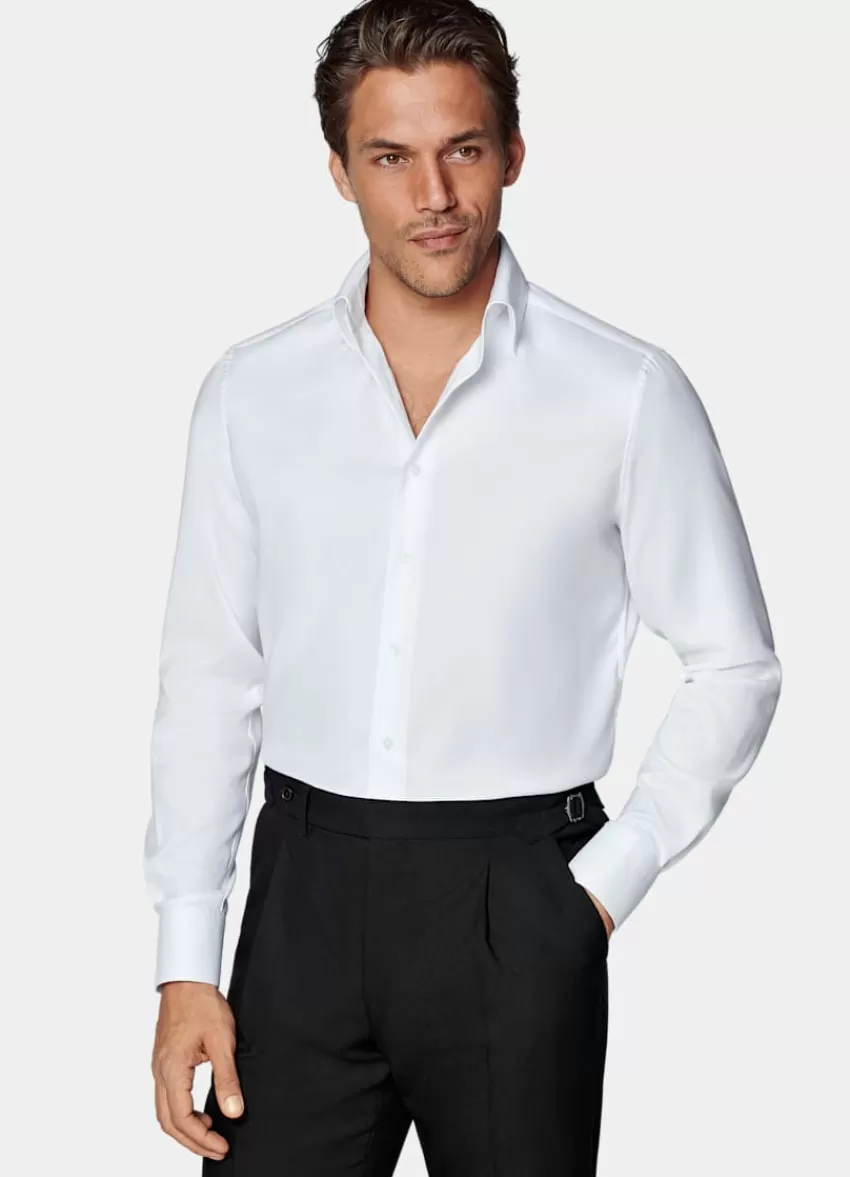 Suitsupply Royal Oxford Hemd Weiß In Slim Fit Aus Pima-Baumwolle Traveller | Deutschland Best Sale