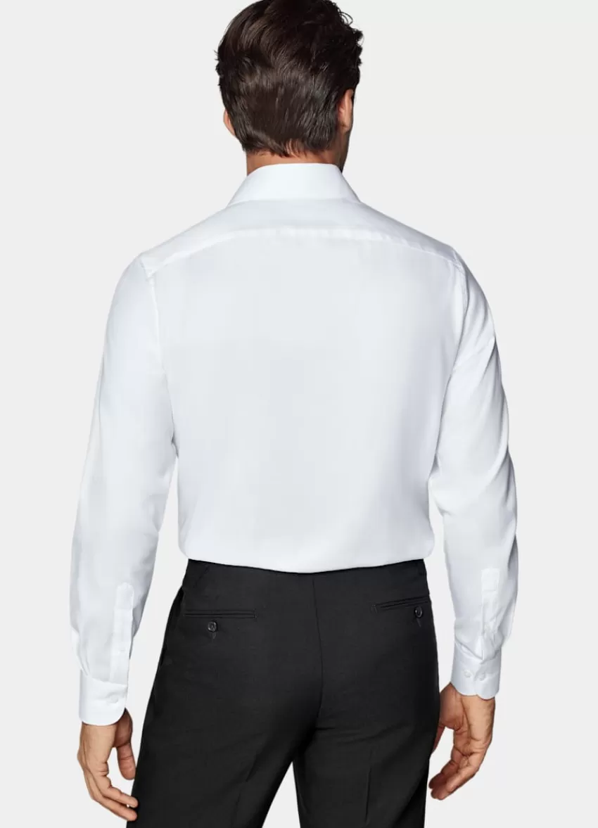Suitsupply Royal Oxford Hemd Weiß In Slim Fit Aus Pima-Baumwolle Traveller | Deutschland Best Sale
