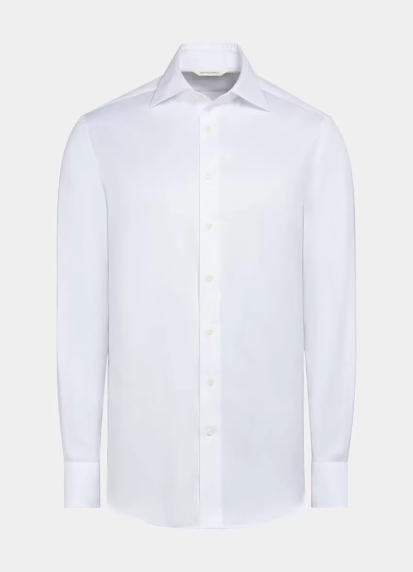 Suitsupply Royal Oxford Hemd Weiß In Slim Fit Aus Pima-Baumwolle Traveller | Deutschland Best Sale