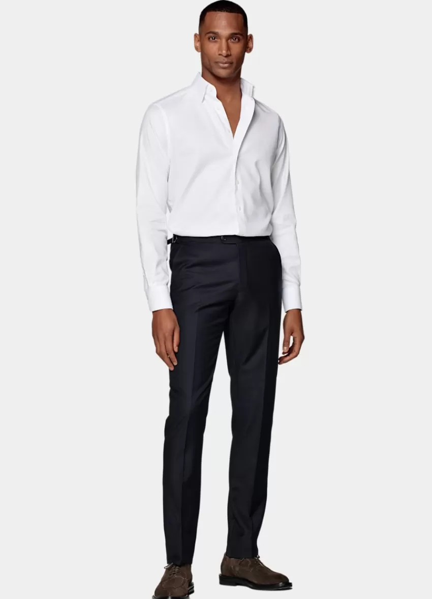 Suitsupply Royal Oxford Hemd Weiß In Slim Fit Aus Pure Traveller Baumwolle | Deutschland Flash Sale