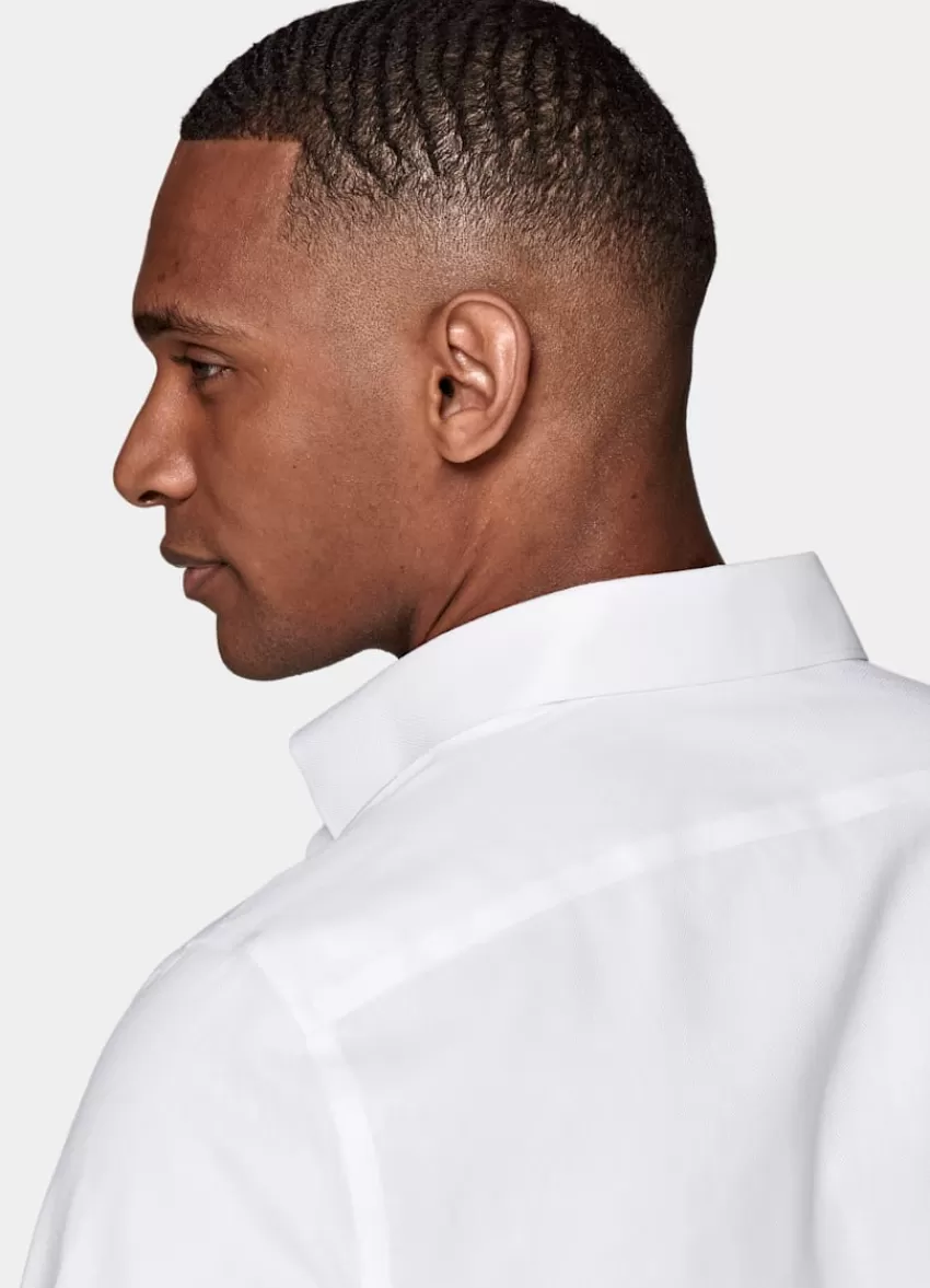 Suitsupply Royal Oxford Hemd Weiß In Slim Fit Aus Pure Traveller Baumwolle | Deutschland Flash Sale