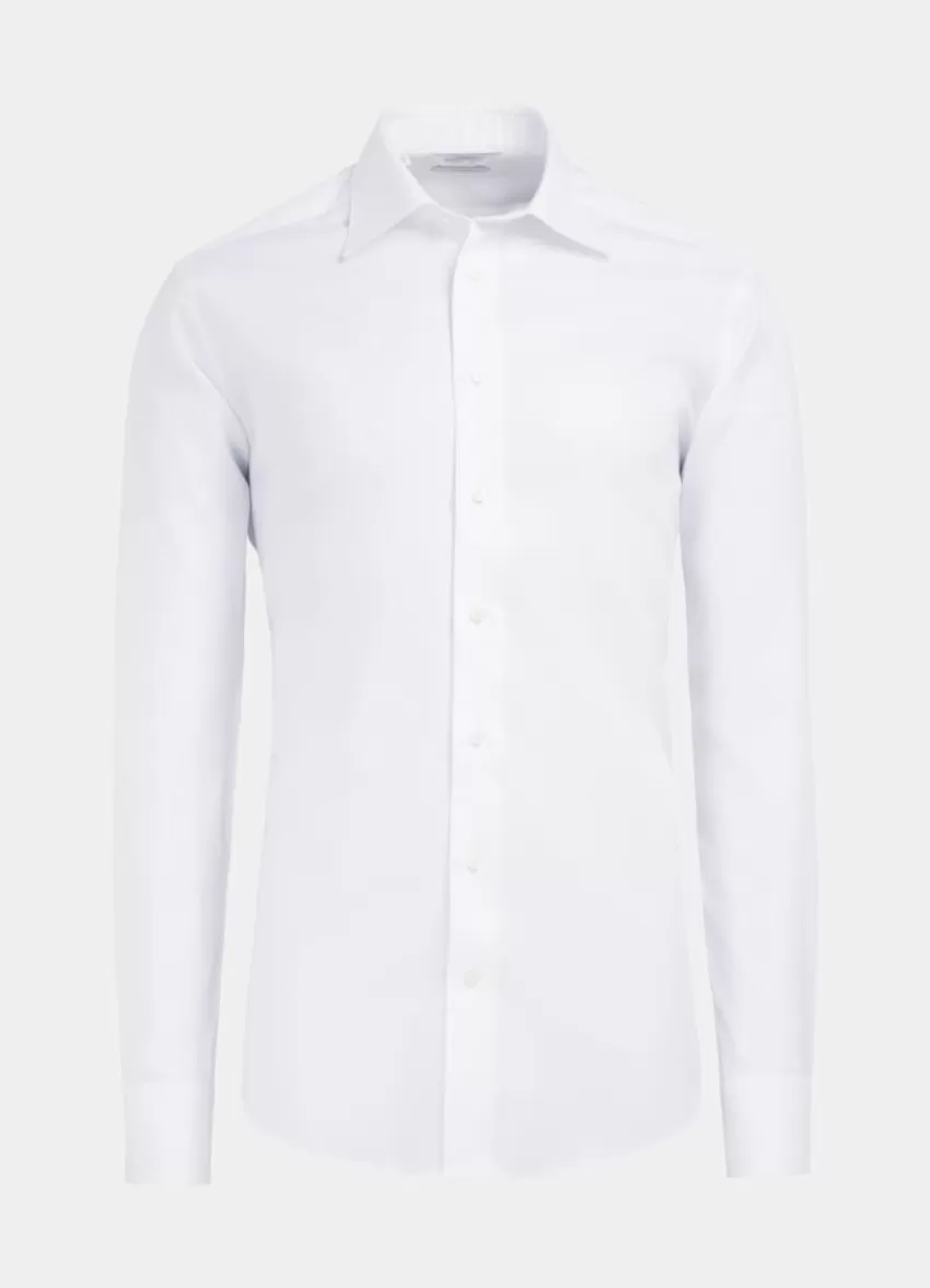 Suitsupply Royal Oxford Hemd Weiß In Slim Fit Aus Pure Traveller Baumwolle | Deutschland Flash Sale