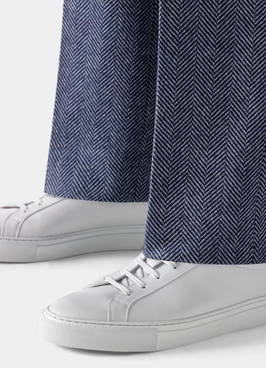 Suitsupply Sneaker Hellgrau Aus Italienisches Kalbsleder | Deutschland Store