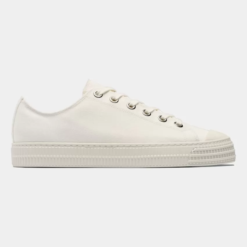 Suitsupply Sneaker Off-white Aus Canvas | Deutschland New