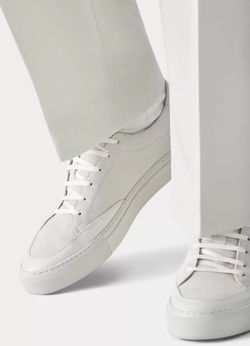Suitsupply Sneaker Sandfarben Aus Italienisches Kalbsleder Und Rindsvelours | Deutschland Online