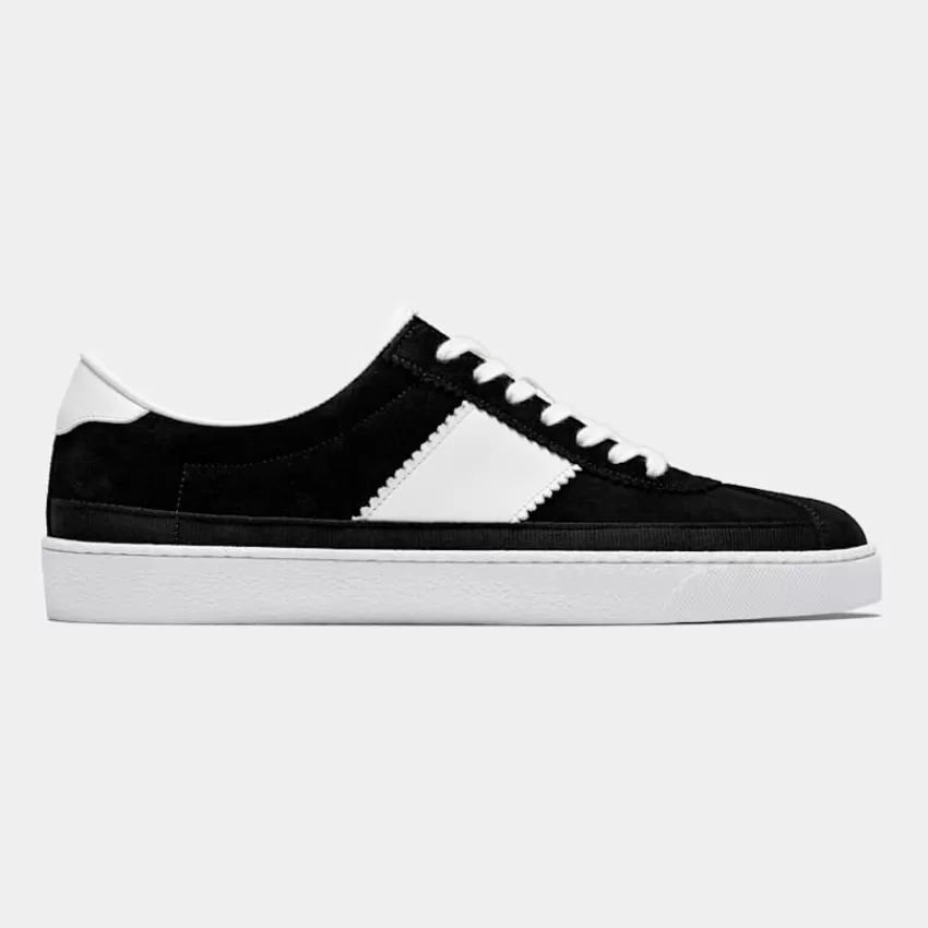 Suitsupply Sneaker Schwarz Aus Italienisches Kalbvelours | Deutschland Discount